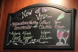 Wine Chalkboard